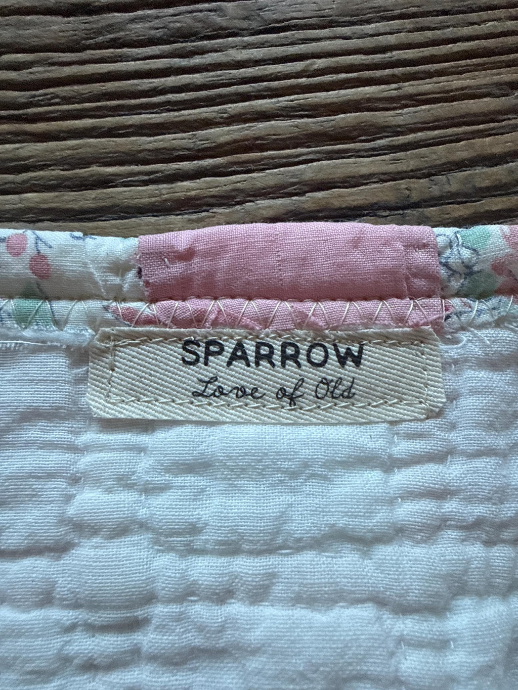 Vintage handmade heirloom quilt jacket